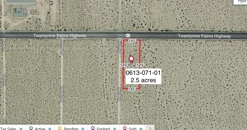 2 .5 Acres On Hwy 62 Near Kern Boulevard | Similar Property Thumbnail