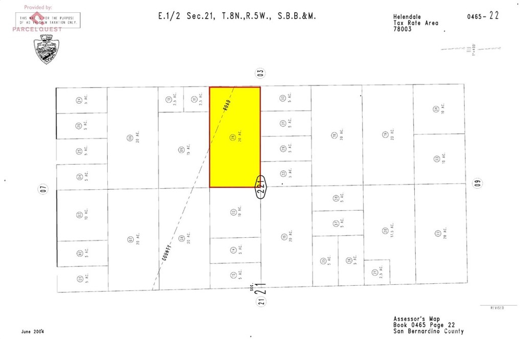 0 Buckthorne Canyon, Helendale, CA 92342