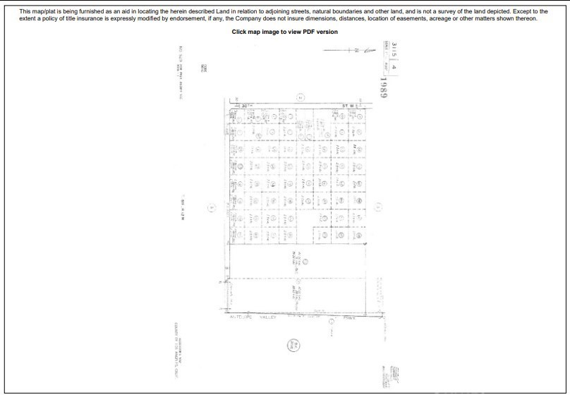 0 Vac/Vic Avenue A2/26 Stw, Lancaster, CA 93536