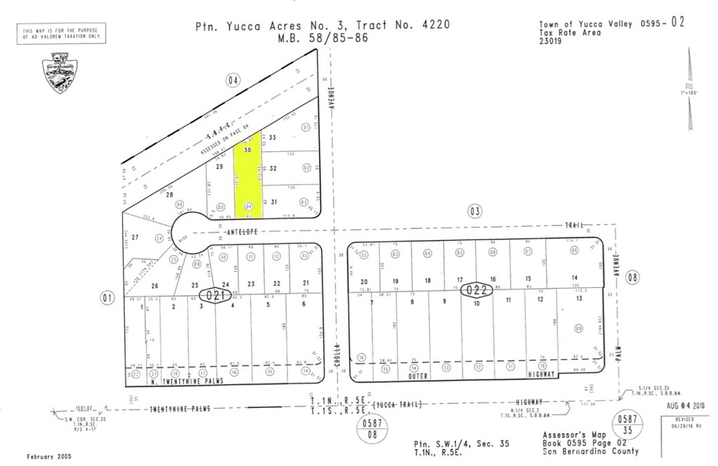 0 Antelope Trail, Yucca Valley, CA 92284