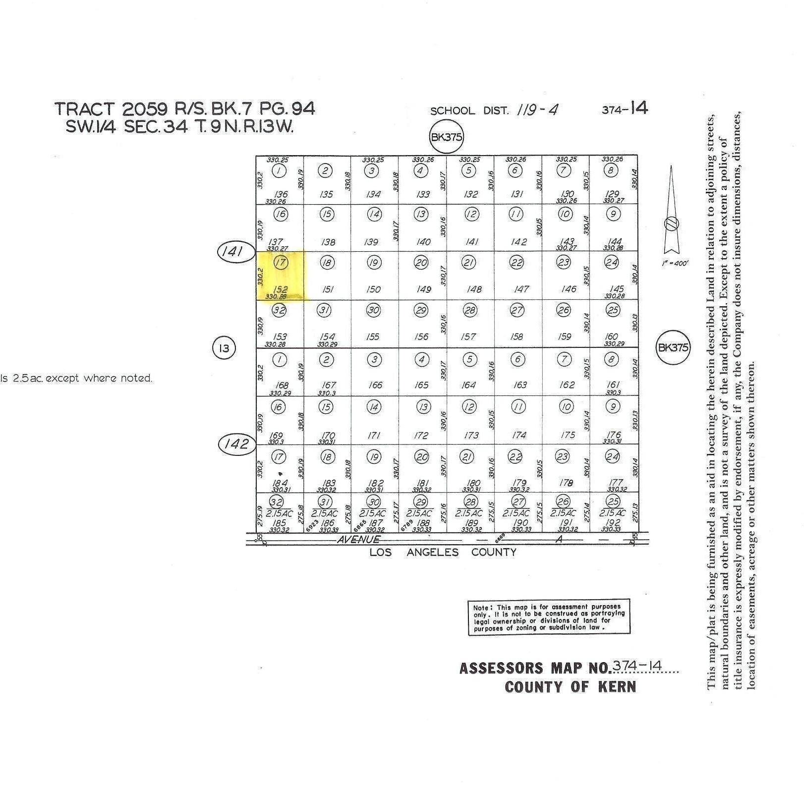 Se Corner 70Th W Dogwood Ave, Rosamond, CA 93560