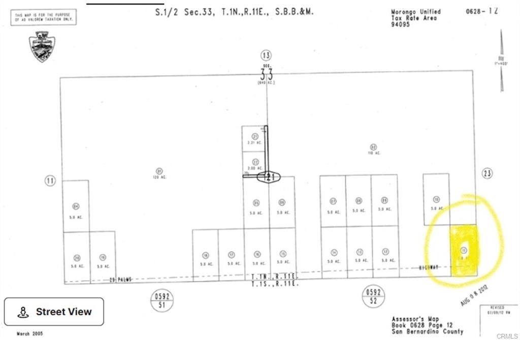 0 Twentynine Palms Highway | Similar Property Thumbnail