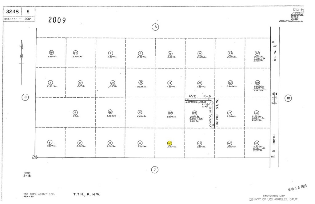 0 W Avenue K-8 / 103Rd W | Similar Property Thumbnail