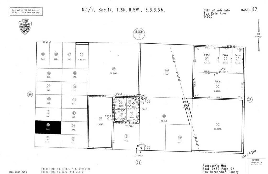 0 Aka De Soto Avenue, Adelanto, CA 92301