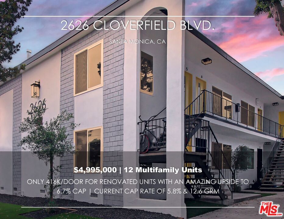 2626 Cloverfield Boulevard, Santa Monica, CA 90405