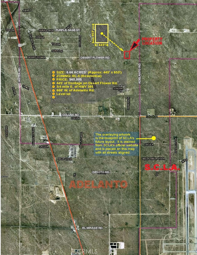 0 Desert Flower Rd. & Adelanto Rd. Road | Similar Property Thumbnail