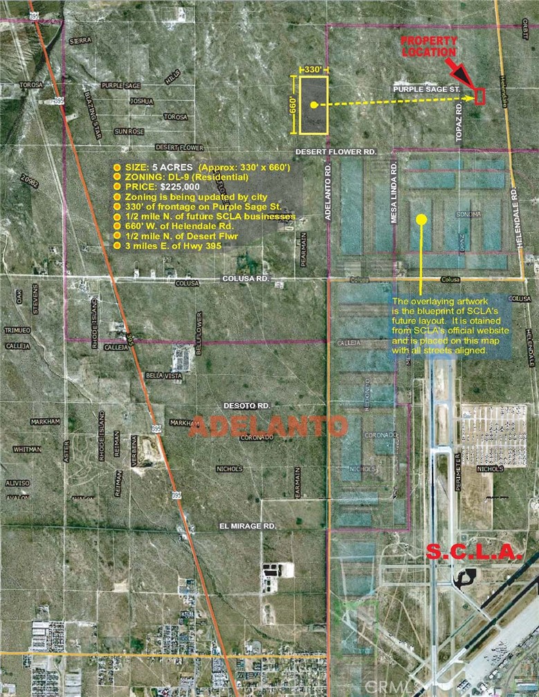 0 Helendale Rd. & Purple Sage Avenue | Similar Property Thumbnail